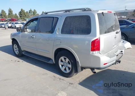 2008 Nissan Armada Se from USA, damaged, VIN 5N1AA08C38N622067